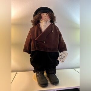 Charming Little Souls Doll with Brown Jacket and Hat